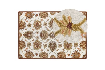 Ezine Ullteppe 160x230 cm - Beige - Tekstiler & tepper - Teppe & matte - Moderne matte - Ullteppe