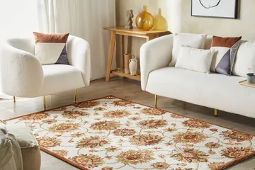 Ezine Ullteppe 160x230 cm - Beige - Tekstiler & tepper - Teppe & matte - Moderne matte - Ullteppe