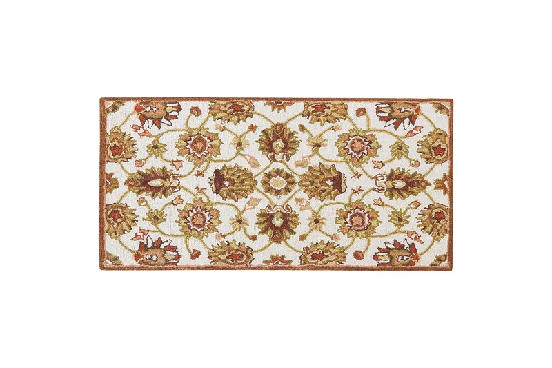Ezine Ullteppe 80x150 cm Kvadratisk, Beige