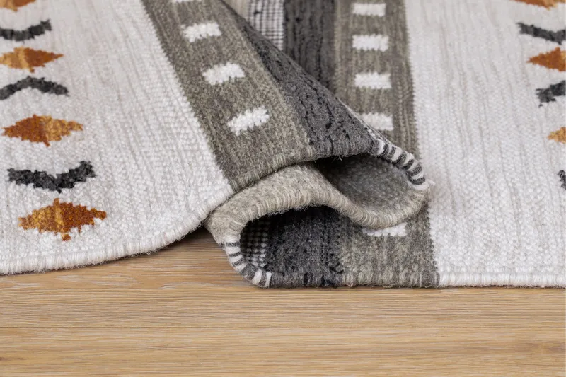 Fagersta Ullteppe 200x300 cm Rektangulært - Grå - Tekstiler & tepper - Teppe & matte - Moderne matte - Ullteppe