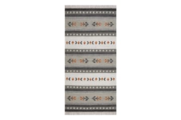 Fagersta Ullteppe 80x200 cm Avlangt - Grå - Tekstiler & tepper - Teppe & matte - Moderne matte - Ullteppe