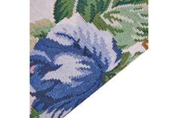 Farwan Bomullsteppe 200x300 cm - Grønn - Tekstiler & tepper - Teppe & matte - Moderne matte - Bomullsmatter