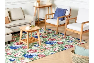 Farwan Bomullsteppe 200x300 cm - Grønn - Tekstiler & tepper - Teppe & matte - Moderne matte - Bomullsmatter