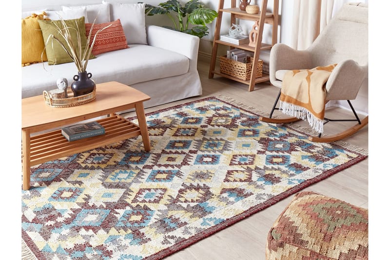 Fener Juteteppe 160x230 cm - Beige - Tekstiler & tepper - Teppe & matte - Moderne matte - Jutematter & hampematter