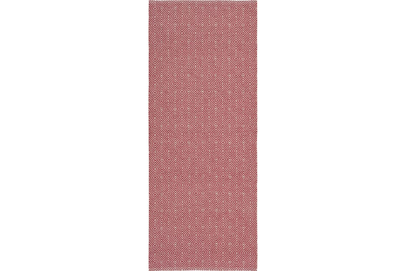 Fillematte Sweet 80x150 cm Rød - Horredsmattan - Filleryer - Små tepper
