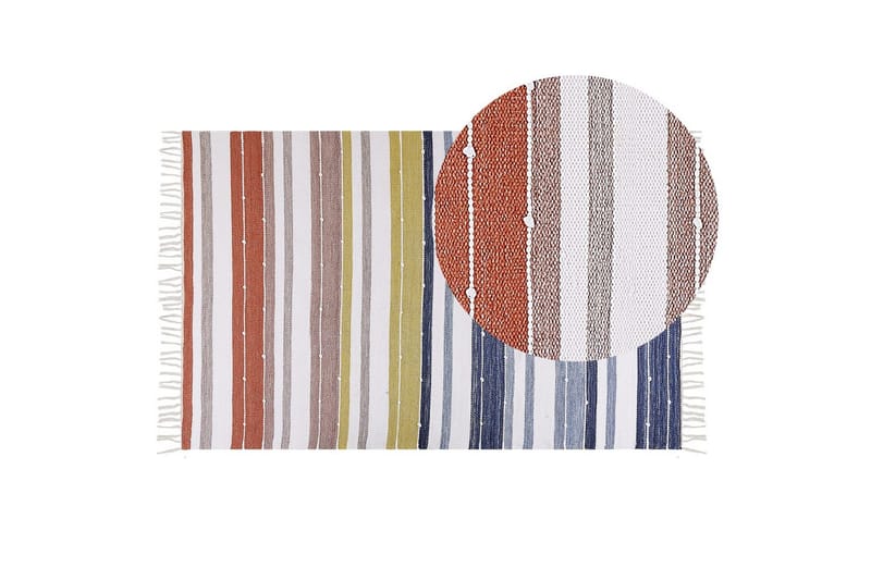 Flatvevd Tozakli - 140x200 cm - Tekstiler & tepper - Teppe & matte - Moderne matte - Filleryer