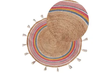 Flatvevd Zanavi - Tekstiler & tepper - Teppe & matte - Moderne matte - Jutematter & hampematter