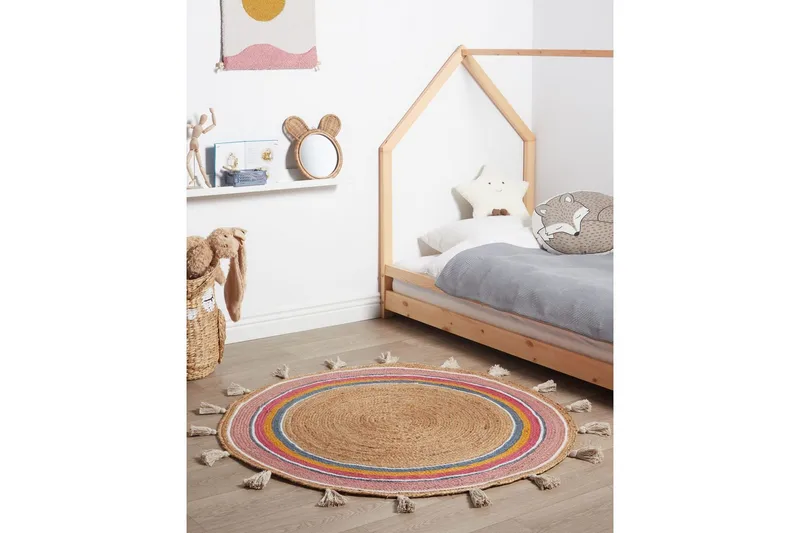 Flatvevd Zanavi - Tekstiler & tepper - Teppe & matte - Moderne matte - Jutematter & hampematter