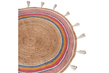 Flatvevd Zanavi - Tekstiler & tepper - Teppe & matte - Moderne matte - Jutematter & hampematter