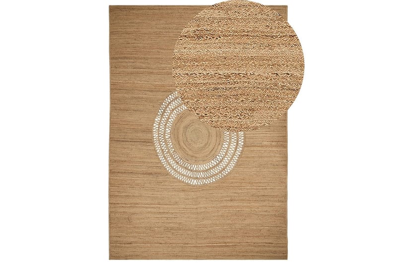 Flatvevet Bogazoren - 160x230 cm - Tekstiler & tepper - Teppe & matte - Moderne matte - Jutematter & hampematter