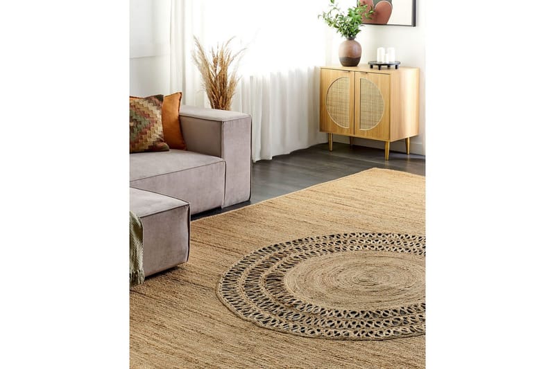 Flatvevet Bogazoren - 160x230 cm - Tekstiler & tepper - Teppe & matte - Moderne matte - Jutematter & hampematter