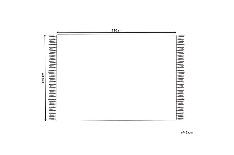 Flatvevet Esencik - 160x230 cm - Tekstiler & tepper - Teppe & matte - Moderne matte - Jutematter & hampematter