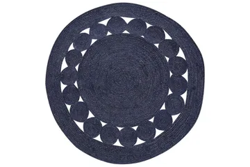 Flatvevet Koyunlu - Blå - Tekstiler & tepper - Teppe & matte - Moderne matte - Jutematter & hampematter