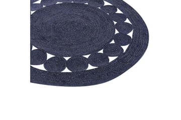 Flatvevet Koyunlu - Blå - Tekstiler & tepper - Teppe & matte - Moderne matte - Jutematter & hampematter