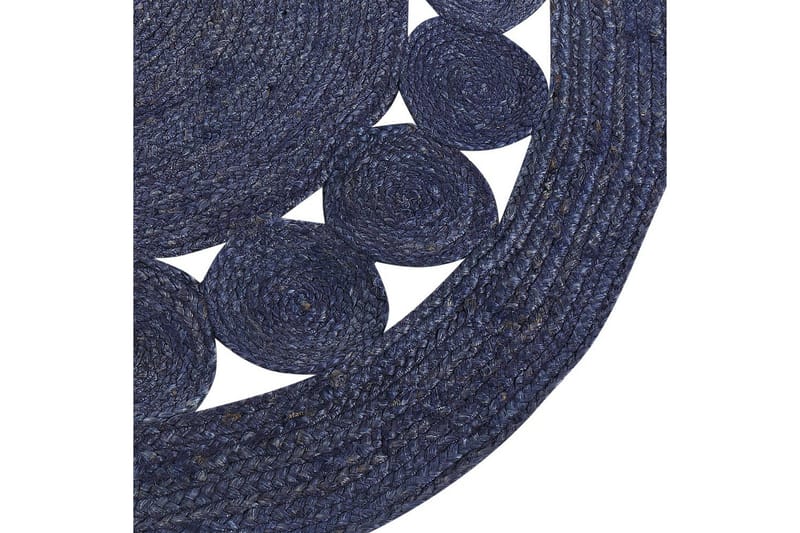 Flatvevet Koyunlu - Blå - Tekstiler & tepper - Teppe & matte - Moderne matte - Jutematter & hampematter