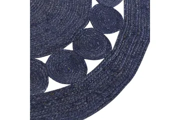 Flatvevet Koyunlu - Blå - Tekstiler & tepper - Teppe & matte - Moderne matte - Jutematter & hampematter