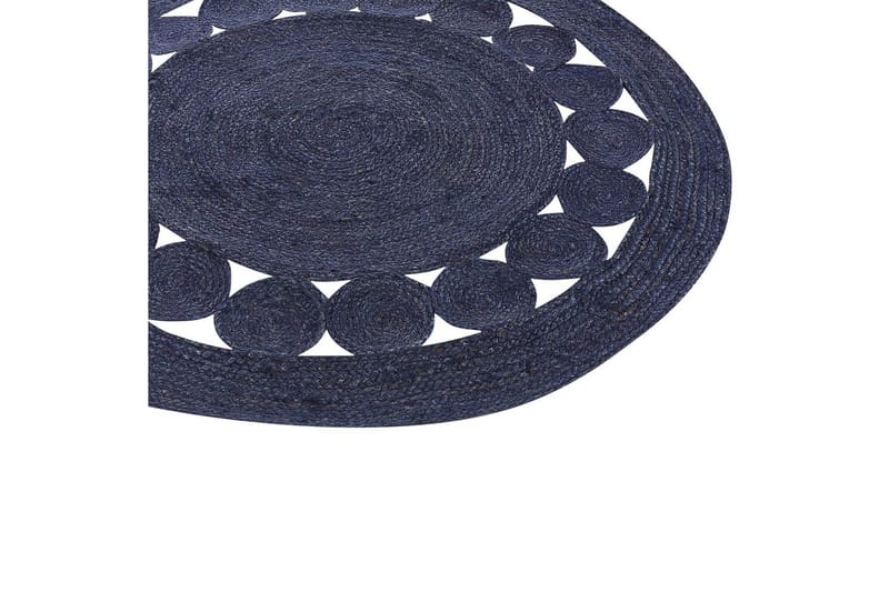 Flatvevet Koyunlu - Blå - Tekstiler & tepper - Teppe & matte - Moderne matte - Jutematter & hampematter