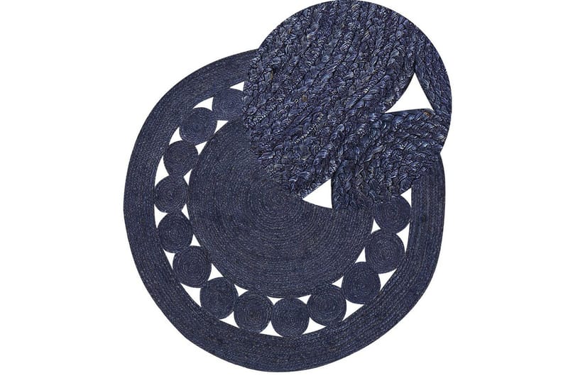 Flatvevet Koyunlu - Blå - Tekstiler & tepper - Teppe & matte - Moderne matte - Jutematter & hampematter