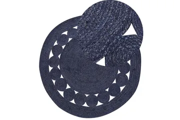 Flatvevet Koyunlu - Blå - Tekstiler & tepper - Teppe & matte - Moderne matte - Jutematter & hampematter