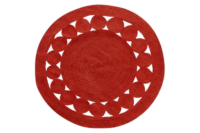 Flatvevet Koyunlu - Rød - Tekstiler & tepper - Teppe & matte - Moderne matte - Jutematter & hampematter