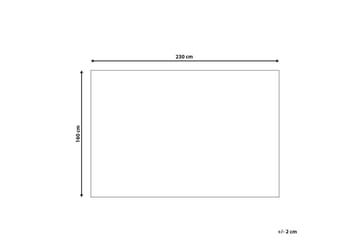 Flatvevet Sinankoy - 160x230 cm - Tekstiler & tepper - Teppe & matte - Moderne matte - Jutematter & hampematter