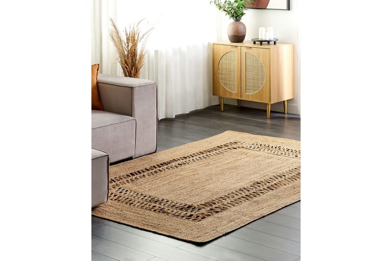 Flatvevet Yenikoy - 160x230 cm - Tekstiler & tepper - Teppe & matte - Moderne matte - Jutematter & hampematter