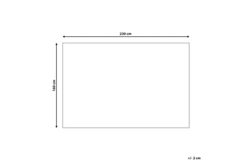 Flatvevet Yenikoy - 160x230 cm - Tekstiler & tepper - Teppe & matte - Moderne matte - Jutematter & hampematter