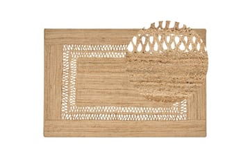 Flatvevet Yenikoy - 200x300 cm - Tekstiler & tepper - Teppe & matte - Moderne matte - Jutematter & hampematter