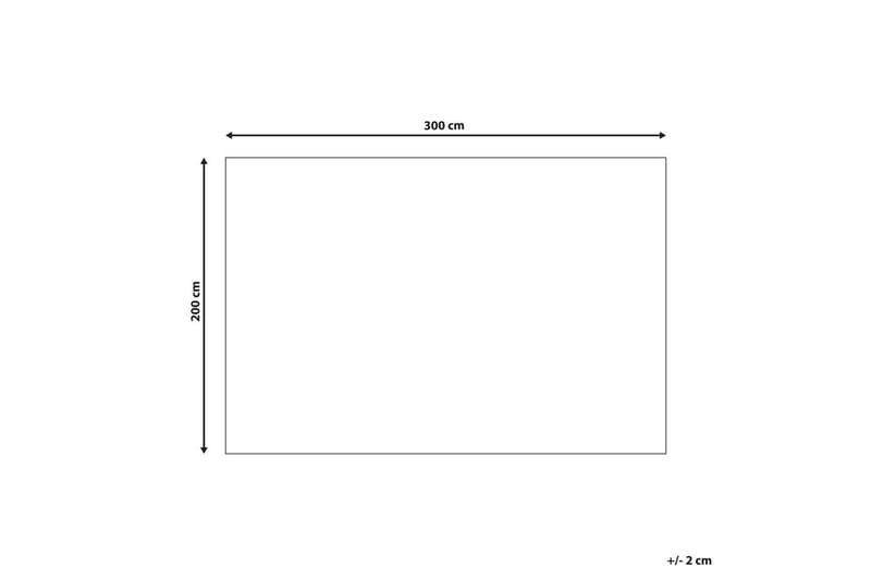 Flatvevet Yenikoy - 200x300 cm - Tekstiler & tepper - Teppe & matte - Moderne matte - Jutematter & hampematter