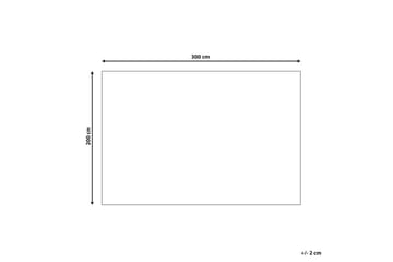 Flatvevet Yenikoy - 200x300 cm - Tekstiler & tepper - Teppe & matte - Moderne matte - Jutematter & hampematter