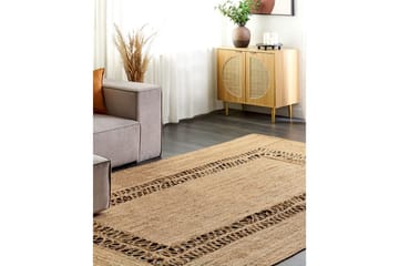 Flatvevet Yenikoy - 200x300 cm - Tekstiler & tepper - Teppe & matte - Moderne matte - Jutematter & hampematter