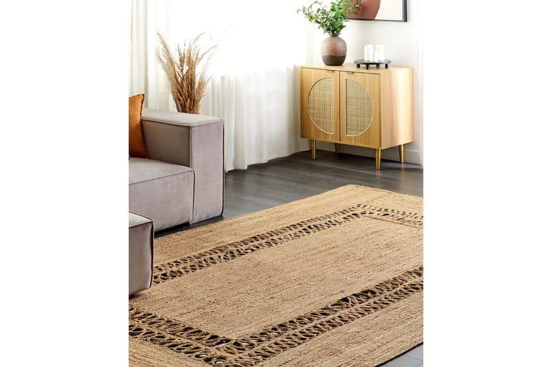 Flatvevet Yenikoy - 200x300 cm - Tekstiler & tepper - Teppe & matte - Moderne matte - Jutematter & hampematter