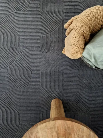 Castello Wiltonteppe 160x230 cm Rektangulært - Grafitt - Tekstiler & tepper - Teppe & matte - Moderne matte - Gangmatter