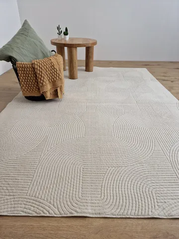 Castello Wiltonteppe 200x290 cm Rektangulær - Natur - Tekstiler & tepper - Teppe & matte - Moderne matte - Friezematte