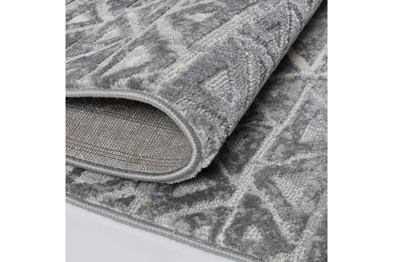 Gangmatte Naveena 80x150 cm Rektangulær - Grå/Creme - Tekstiler & tepper - Teppe & matte - Moderne matte - Gangmatter