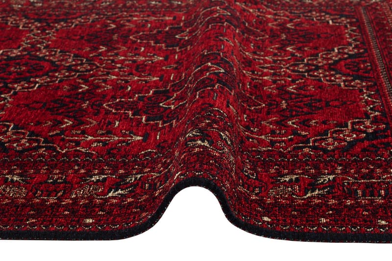 Gangmatte Noriyasu 80x150 cm Rektangulær - Rød - Tekstiler & tepper - Teppe & matte - Moderne matte - Friezematte