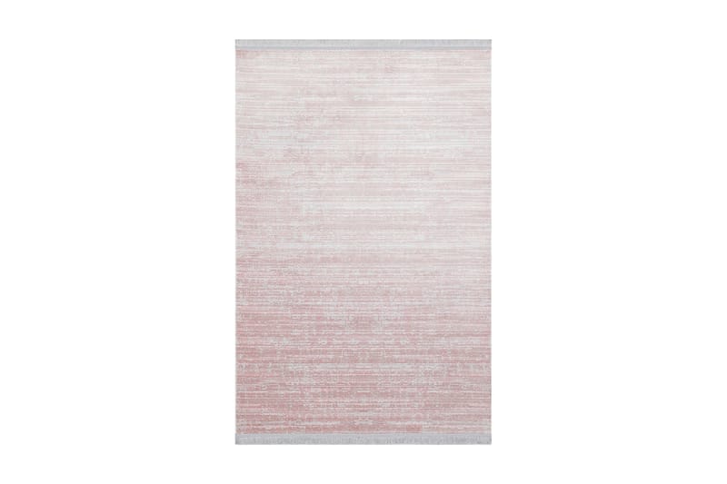 Matte Eko Hali 160x230 cm, Rosa/Hvit
