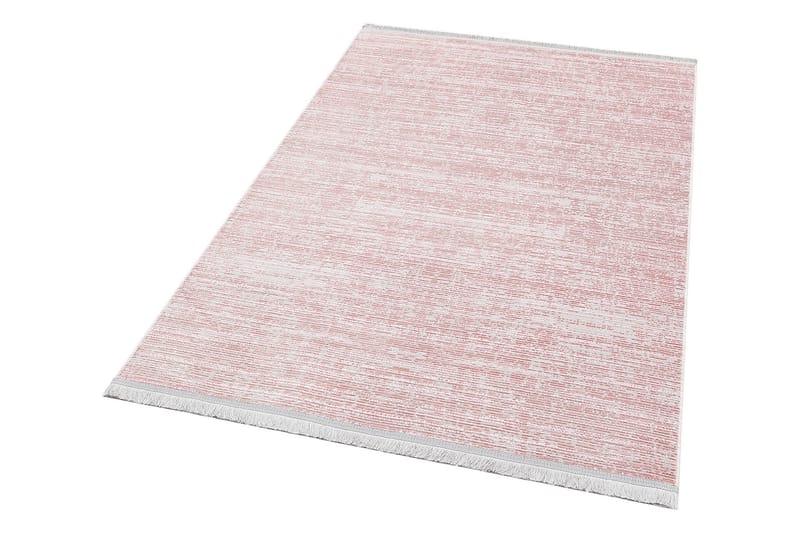 Matte Eko Hali 160x230 cm - Rosa/Hvit - Tekstiler & tepper - Teppe & matte - Moderne matte - Friezematte