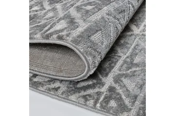 Naveena Gangmatte 80x150 cm Rektangulær - Grå/Creme - Tekstiler & tepper - Teppe & matte - Moderne matte - Friezematte