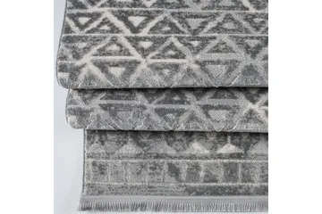 Naveena Gangmatte 80x150 cm Rektangulær - Grå/Creme - Tekstiler & tepper - Teppe & matte - Moderne matte - Friezematte