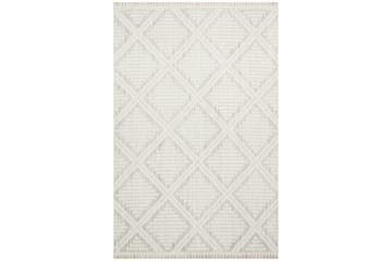 Norihiko Wiltonteppe 120x180 cm Rektangulær - Grå/Krem - Tekstiler & tepper - Teppe & matte - Moderne matte - Friezematte