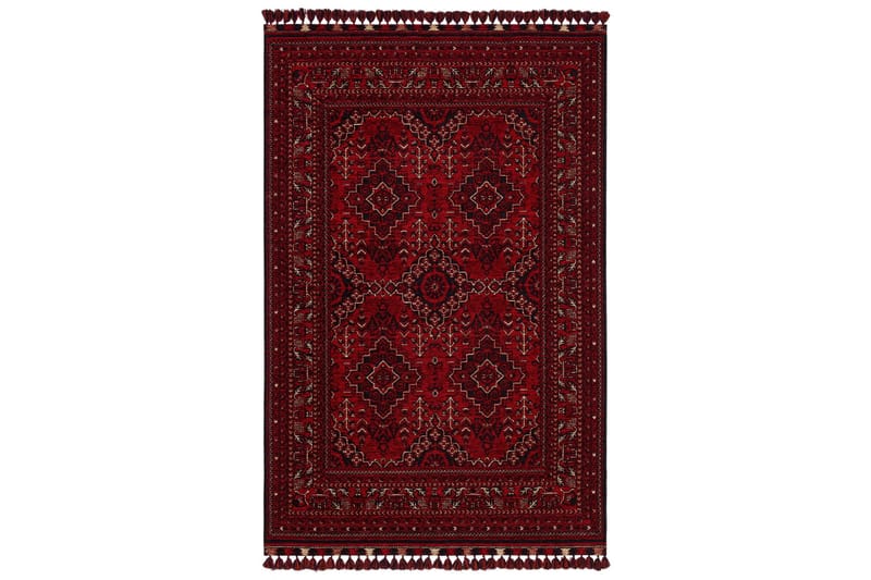 Noriyasu Gangmatte 80x150 cm Rektangulær - Rød - Tekstiler & tepper - Teppe & matte - Moderne matte - Friezematte