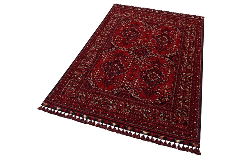 Noriyasu Gangmatte 80x150 cm Rektangulær - Rød - Tekstiler & tepper - Teppe & matte - Moderne matte - Friezematte