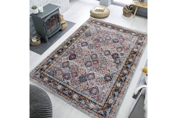 Wiltonteppe Naywaj 160x230 cm Rektangulær - Creme/Blå - Tekstiler & tepper - Teppe & matte - Moderne matte - Friezematte