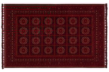 Wiltonteppe Noritoshi 160x230 cm Rektangulær - Rød - Tekstiler & tepper - Teppe & matte - Moderne matte - Friezematte
