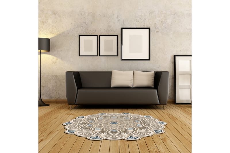 Wiltonteppe Rafi 180x180 cm Rektangulær - Creme - Tekstiler & tepper - Teppe & matte - Moderne matte - Gangmatter