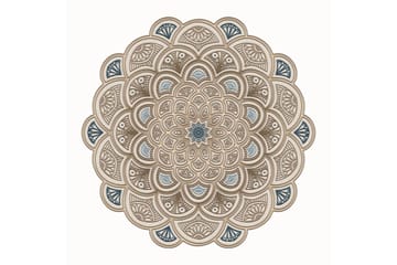Wiltonteppe Rafi 180x180 cm Rektangulær - Creme - Tekstiler & tepper - Teppe & matte - Moderne matte - Gangmatter