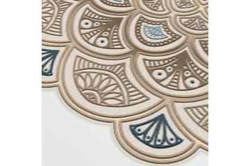 Wiltonteppe Rafi 180x180 cm Rektangulær - Creme - Tekstiler & tepper - Teppe & matte - Moderne matte - Gangmatter