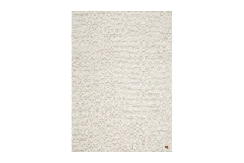 Gåsöga Ullteppe 140x200 cm Rektangulær - Beige - Tekstiler & tepper - Teppe & matte - Moderne matte - Ullteppe