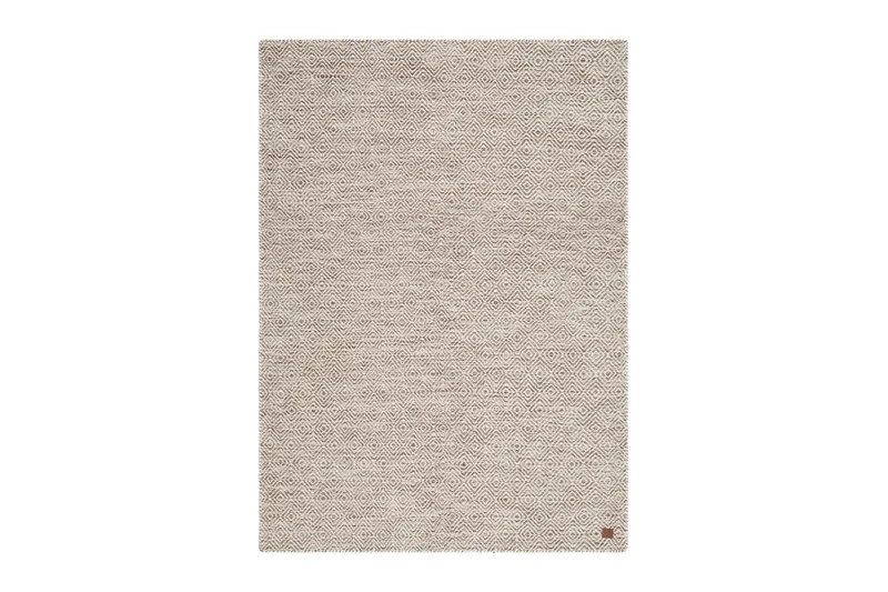 Gåsöga Ullteppe 140x200 cm Rektangulær - Beige - Tekstiler & tepper - Teppe & matte - Moderne matte - Ullteppe